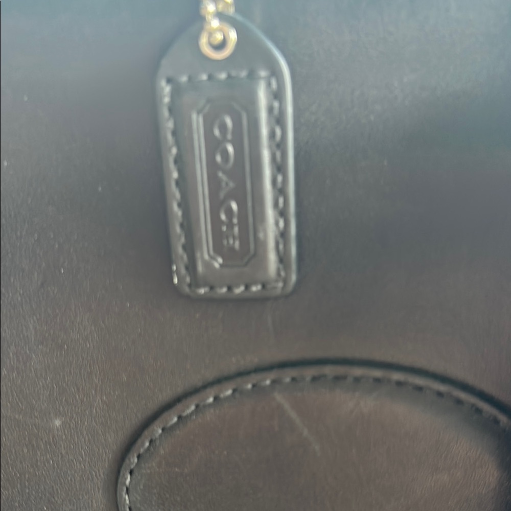 Black Leather Men's Bag - Picture 2 of 4